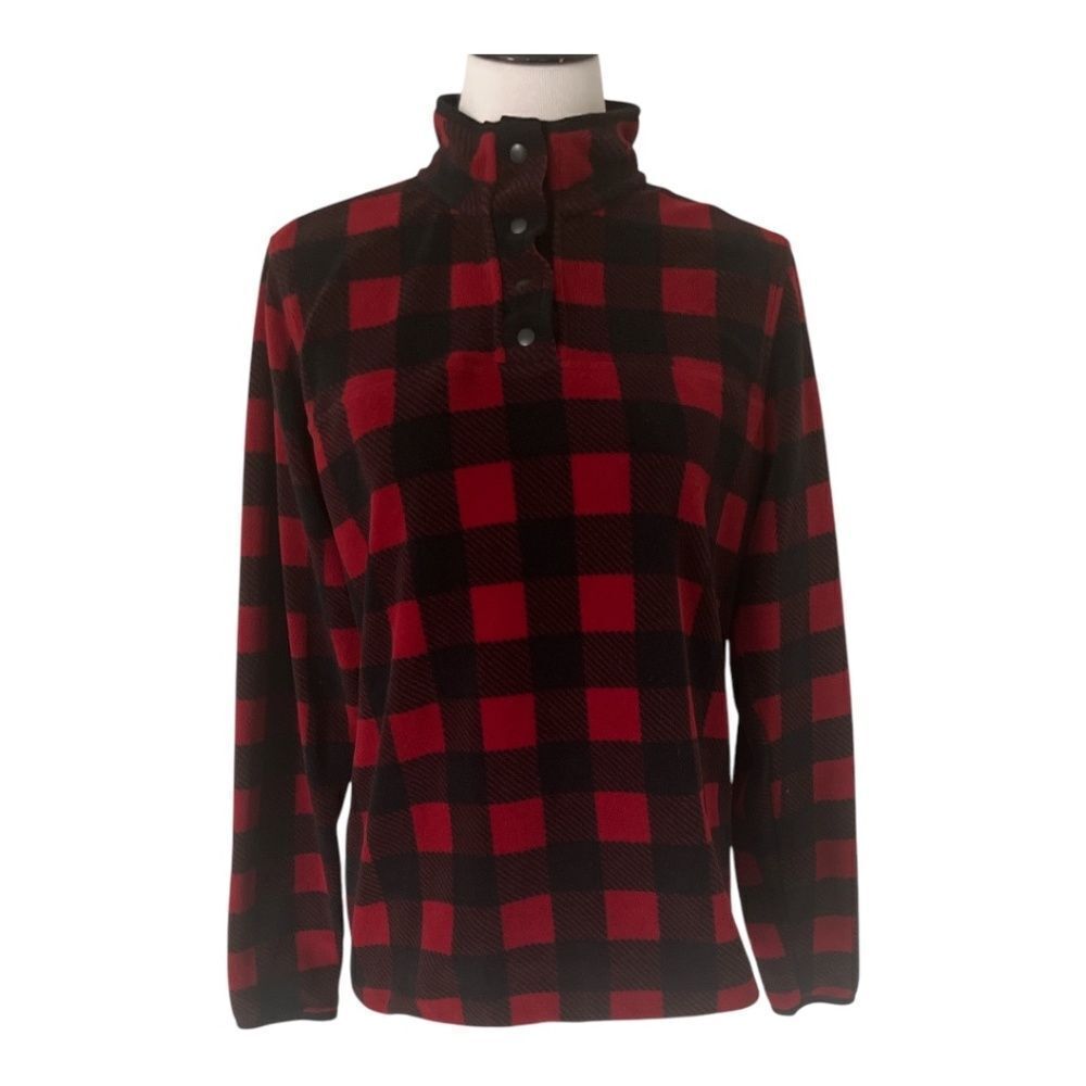 Duluth Trading Women’s 1/4 Snap Fleece size Med